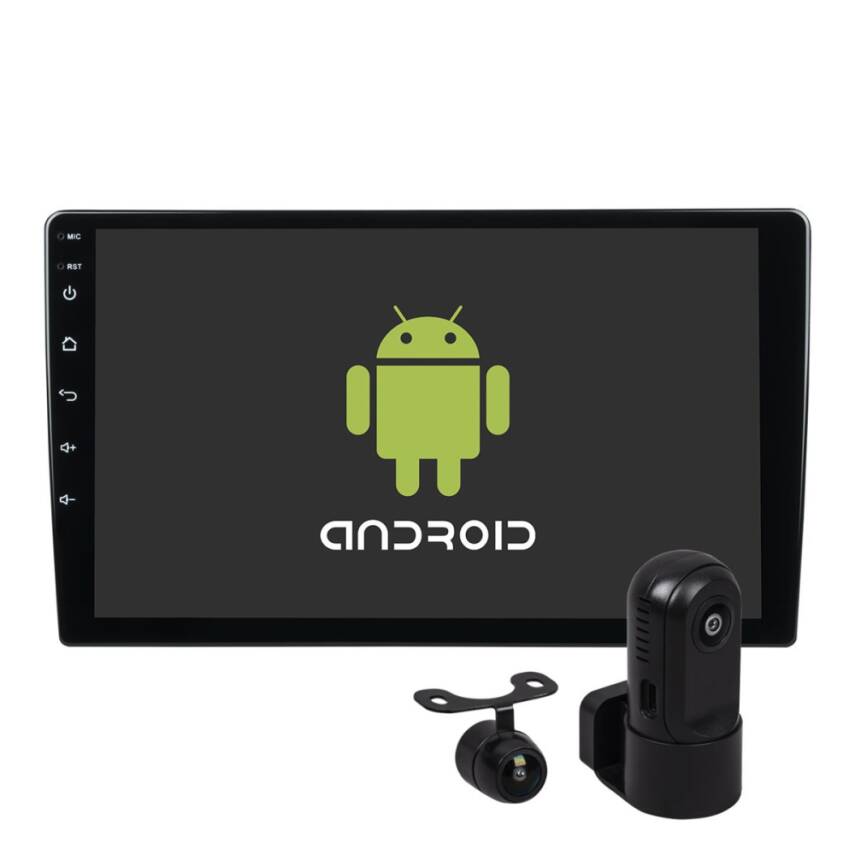 FOR-X XA-443Q 9inç 4-64 Android Multimedya - Geri Görüş - Kablosuz CarPlay - Kablosuz Android Auto - 1